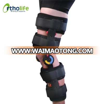 OL-KN097 Universal Medical Fracture Hinge Support Post OP ROM Knee Brace