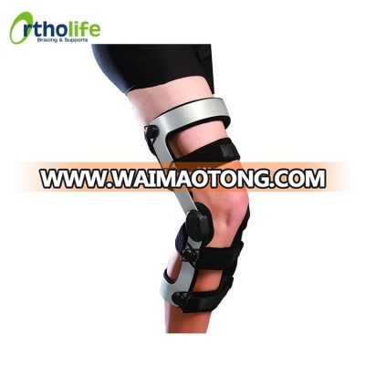 OL-KN034 Functional Adjustable Best OA Knee Support Brace Orthosis For Ligament Damage