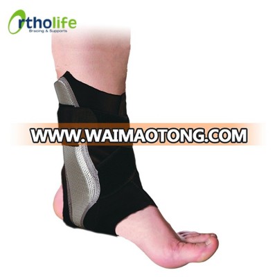 OL-AN063 Comfortable Orthopedic Support Sleeve Ankle Walker Brace With Strap